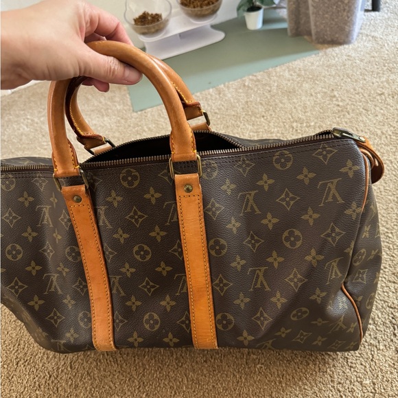 Used Vintage - 1983 Louis Vuitton keepall 45 Monogram - Picture 8 of 16